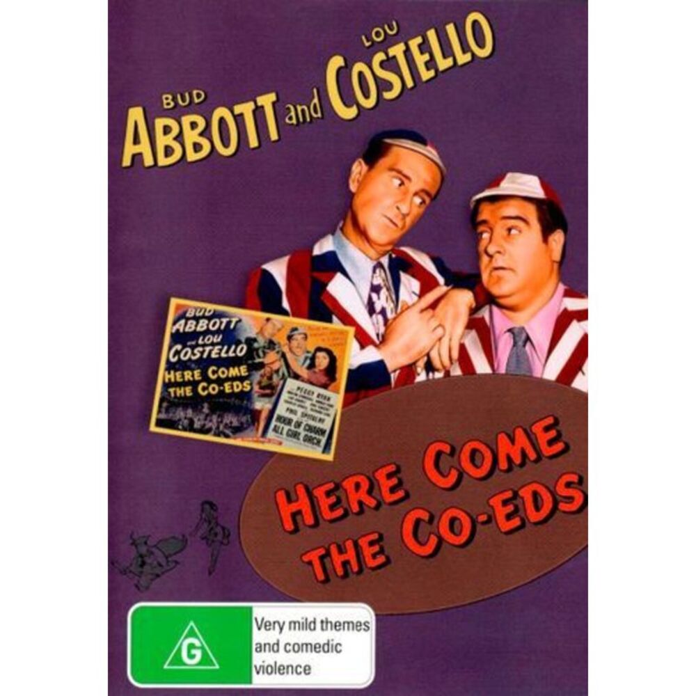 Here Come the Co-Eds  DVD